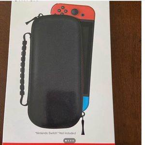 New, Nintendo Switch Carrying Case and Glass Screen Protector
